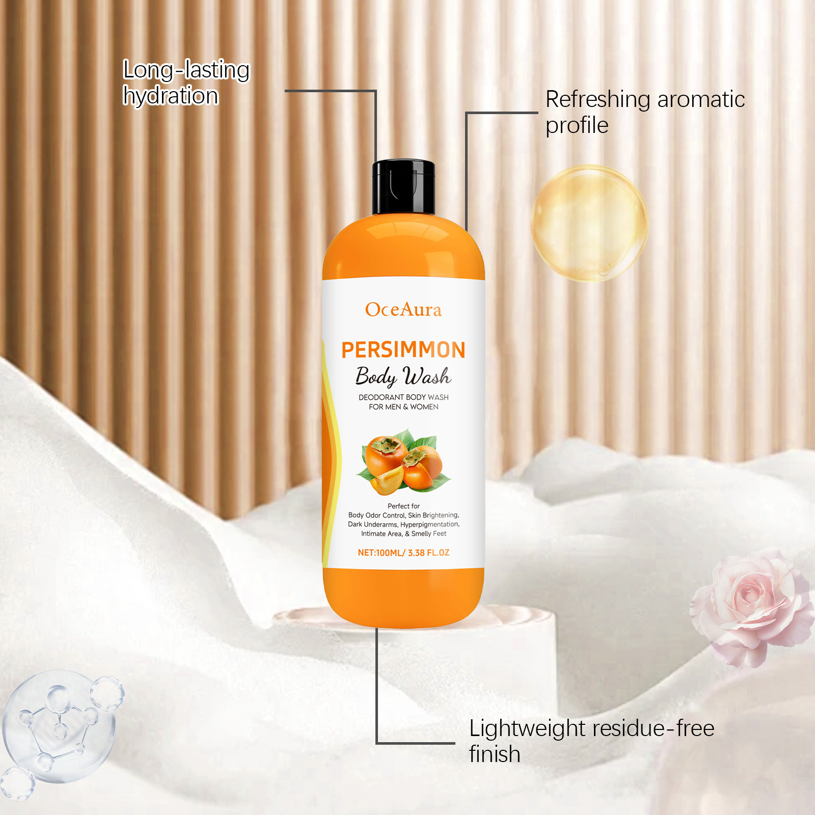 Lavaggio del corpo al cachi Ri - Aha Bha Exfoliant recensione e prezzo